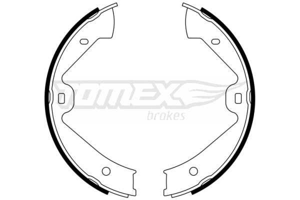 Sada brzdových čeľustí TOMEX Brakes